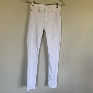 HUDSON LONDON WHITE JEANS